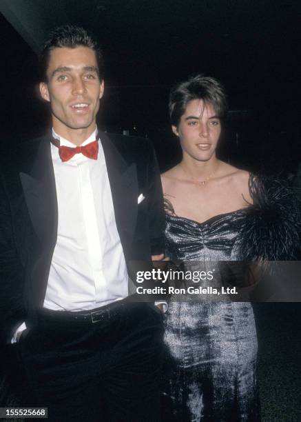 Athlete Ivan Lendl and date Samantha Frankel attend the 13th Annual Association of Tennis Professional's JAKS Awards on December 1, 1987 at New York...