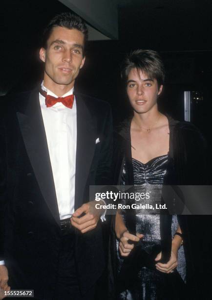 Athlete Ivan Lendl and date Samantha Frankel attend the 13th Annual Association of Tennis Professional's JAKS Awards on December 1, 1987 at New York...