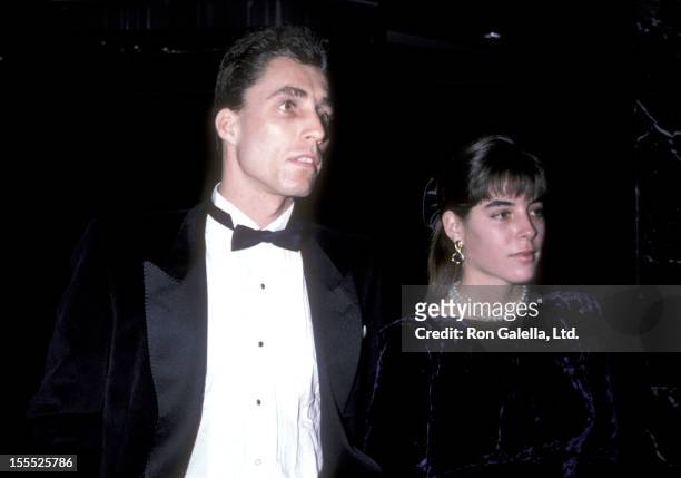 Athlete Ivan Lendl and date Samantha Frankel attend the 12th Annual Association of Tennis Professional's JAKS Awards on December 2, 1986 at New York...