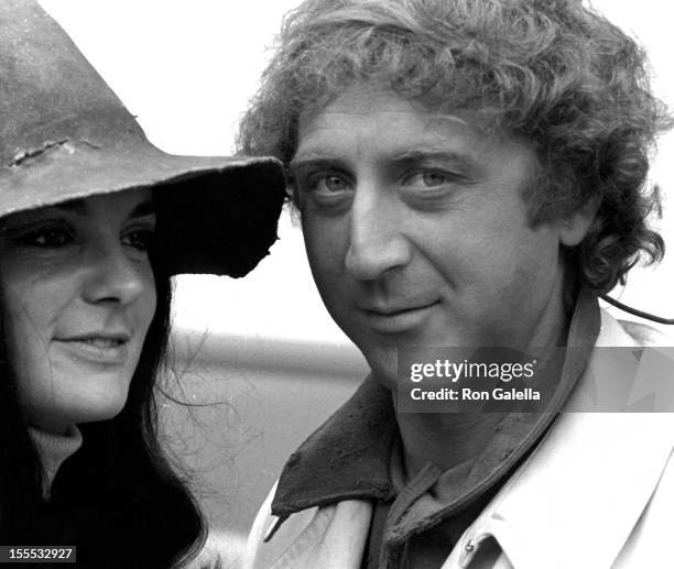Actor Gene Wilder sighted on location filming Two By Two on October 1, 1968 in Paris, France.