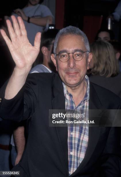 Actor Ben Stein attends the world premiere of South Park-Bigger, Longer and Uncut on June 23, 1999 at Mann Chinese Theater in Hollywood, California.