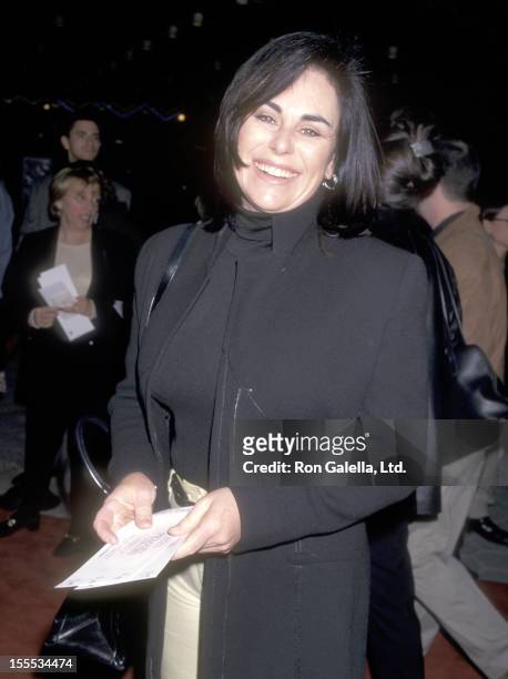 Journalist Kathleen Sullivan attends the Primary Colors Universal City Premiere on March 12, 1998 at Cineplex Odeon Universal City Cinemas in...