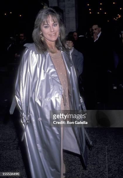 Journalist Kathleen Sullivan attends The American Ballet Theatre's Opening Night Performance of Swan Lake on May 8, 1989 at The Metropolitan Opera...