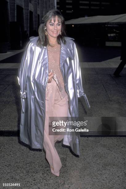 Journalist Kathleen Sullivan attends The American Ballet Theatre's Opening Night Performance of Swan Lake on May 8, 1989 at The Metropolitan Opera...