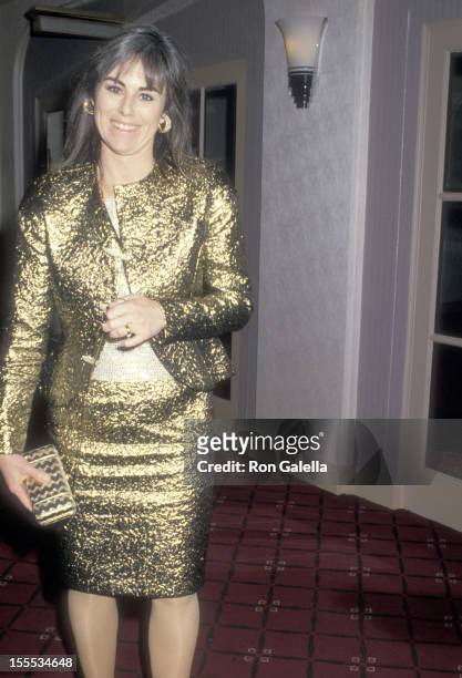 Jounalist Kathleen Sullivan attends the American Museum of the Moving Image Salutes James Stewart on February 25, 1988 at The Waldorf-Astoria Hotel...