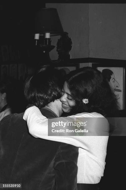 Actor Robert De Niro and wife Diahnne Abbott attend 39th Annual New York Critic's Choice Awards on January 27, 1974 at Sardi's Restaurant in New York...