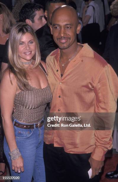 Talk Show Host Montel Williams and wife Grace Morley attending the premiere of Summer of Sam on June 28, 1999 at the Sony Astor Plaza Theater in New...