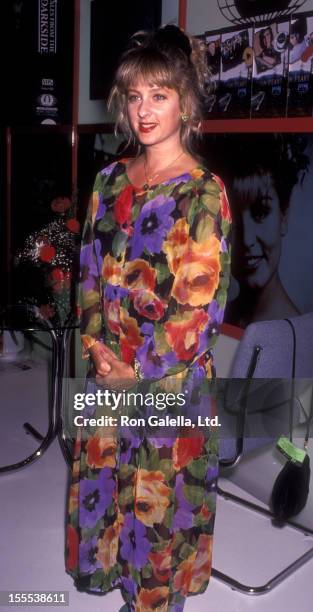 Actress Kimmy Robertson attends 10th Annual Video Dealers Association Convention on July 15, 1991 at the Sands Hotel in Las Vegas, Nevada.