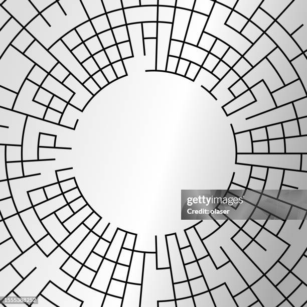 connected lines polar coordinates. metal background. - cracked glass background stock illustrations