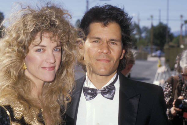 Actor A Martinez and wife Leslie Bryans attend the Happy Birthday, Bob - 50 Stars Salute Your 50 Years with NBC Television Special Celebration on May...