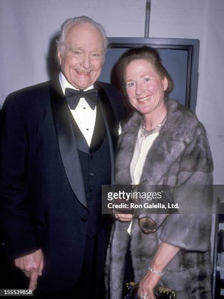 Comedian Red Skelton and wife Lothian Toland attend the Academy of Television Arts and Sciences Presents the Fifth Annual Television Hall of Fame...