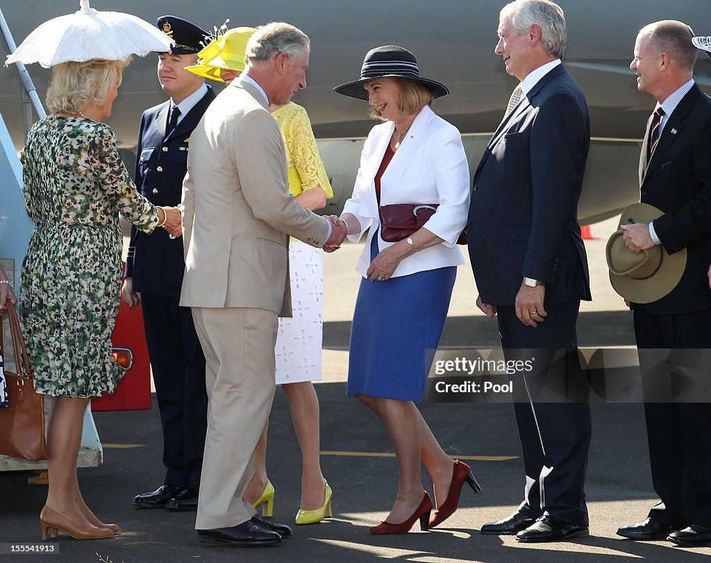 The Prince Of Wales & Duchess of Cornwall Visit Australasia