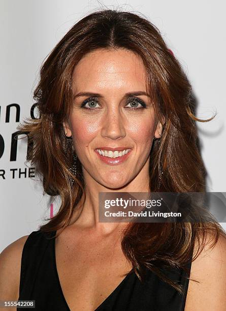 Flash mob dancer Staci Lawrence attends the 2nd Annual Inspiration Awards to benefit The Susan G. Komen For The Cure at Royce Hall, UCLA on November...