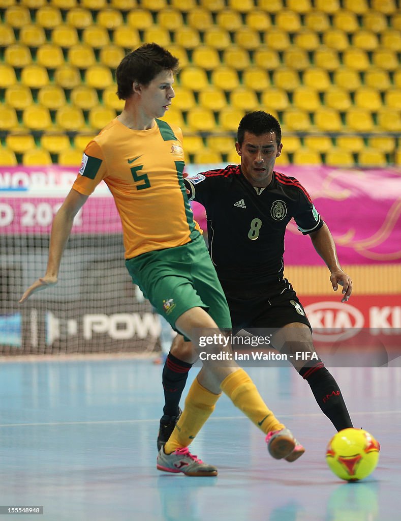 Australia v Mexico: Group D - FIFA Futsal World Cup Thailand 2012