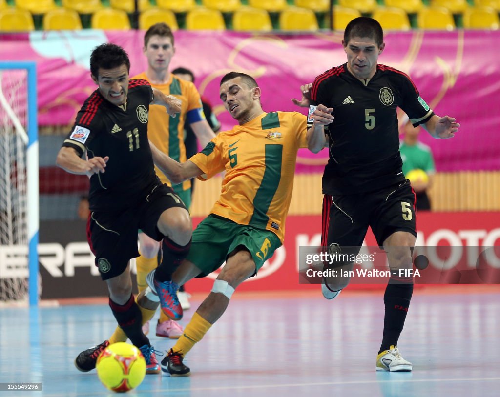 Australia v Mexico: Group D - FIFA Futsal World Cup Thailand 2012