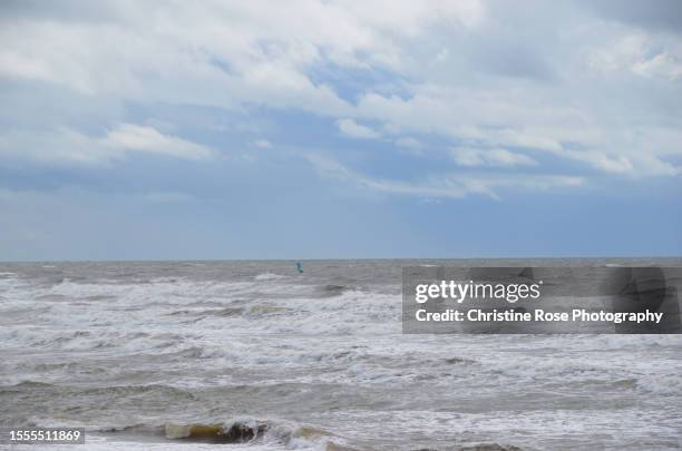 wind surfing - st bees stock pictures, royalty-free photos & images