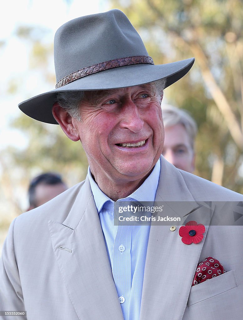 The Prince Of Wales And Duchess Of Cornwall Visit Australia - Day 1