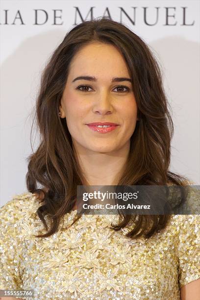 Spanish actress Celia Freijeiro attends the "Todo es Silencio" photocall at the Palafox cinema on November 5, 2012 in Madrid, Spain.