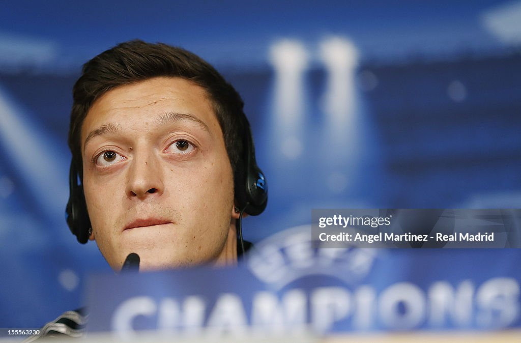 Real Madrid CF Training & Press Conference - UEFA Champions League