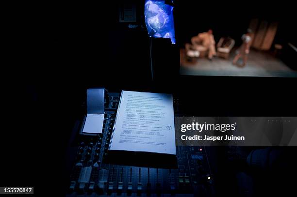 The screenplay lays backstage on the panel that controls the sound during the 'Tres Anos' theater show, a show that plays in the 1930's between the...