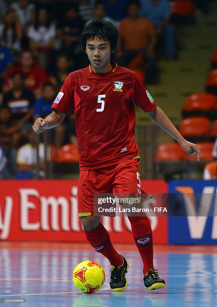 Thailand v Ukraine: Group A - FIFA Futsal World Cup Thailand 2012