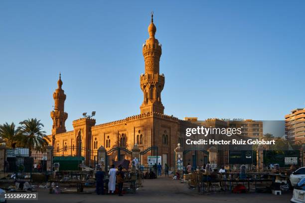khartoum grand mosque - khartoum stock pictures, royalty-free photos & images