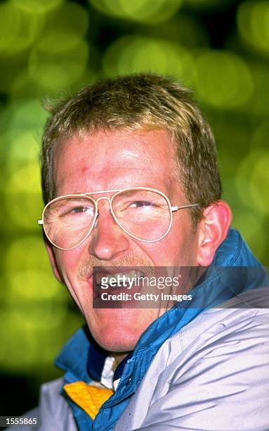 Portrait of Eddie Edwards of Great Britain. \ Mandatory Credit: Allsport UK /Allsport
