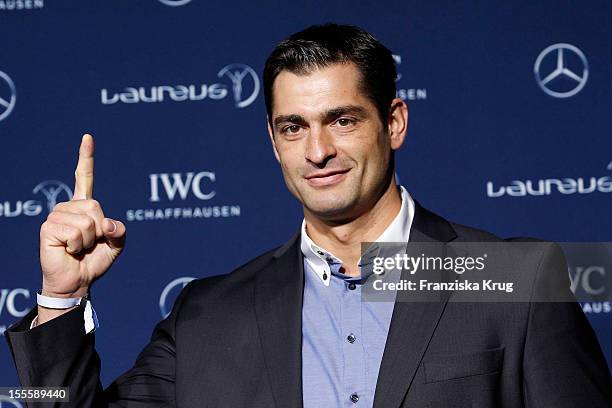 Ismet Zolac attend the Laureus Media Award 2012 on November 05, 2012 in Kitzbuehel, Austria.