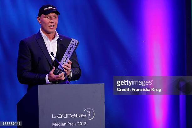 Axel Schulz attends the Laureus Media Award 2012 on November 05, 2012 in Kitzbuehel, Austria.