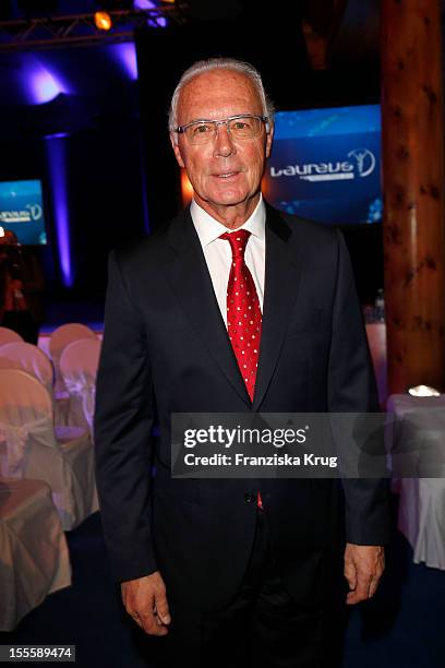 Franz Beckenbauer attends the Laureus Media Award 2012 on November 05, 2012 in Kitzbuehel, Austria.