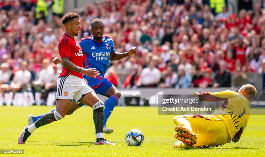 Manchester United v Olympique Lyonnais - Pre-Season Friendly