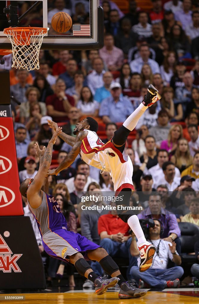 Phoenix Suns v Miami Heat