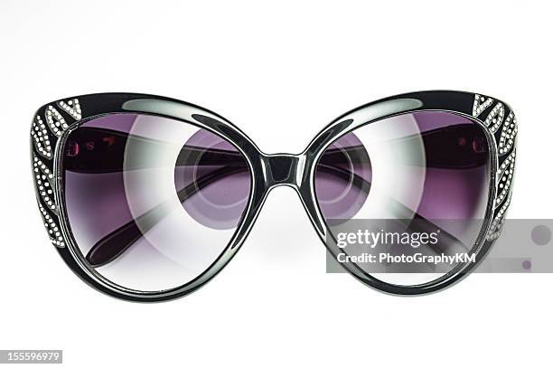 sunglasses - rhinestone stockfoto's en -beelden