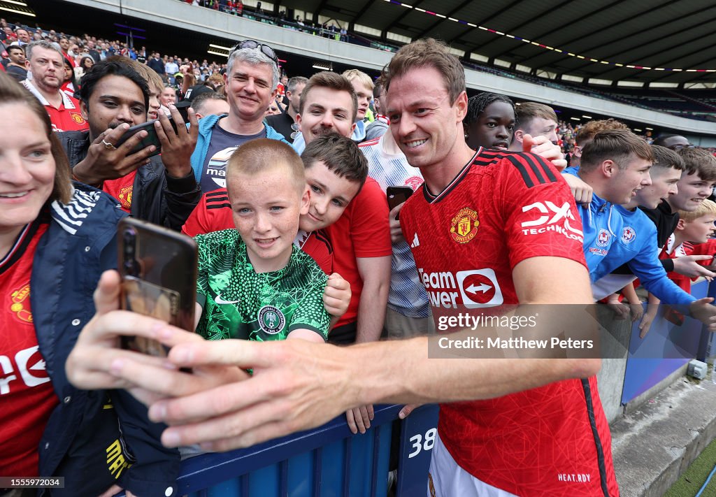 Manchester United v Olympique Lyonnais - Pre-Season Friendly