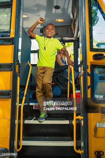 Getting Off Students Getting Off Bus Photos and Premium High Res Pictures - Getty ...