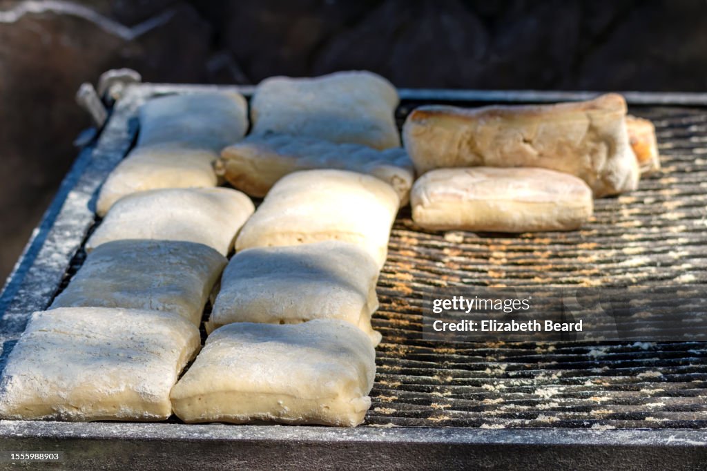 Breakfast Bush Toastie Sandwiches On Wood Grill Kruger National Park  High-Res Stock Photo - Getty Images
