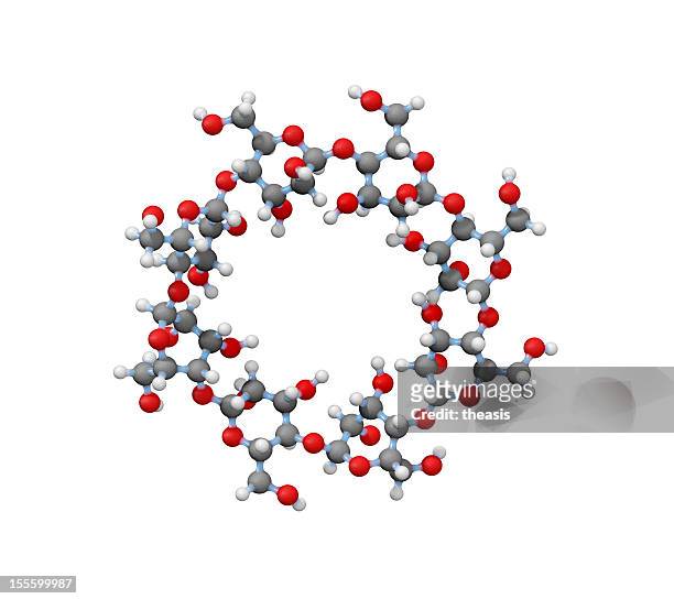 cyclodextrin - a carbon-capture molecule - carbon capture stock pictures, royalty-free photos & images