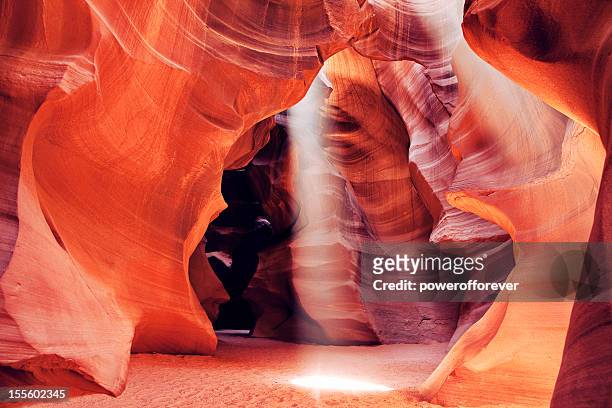 obermaterial antelope canyon - antelope canyon stock-fotos und bilder