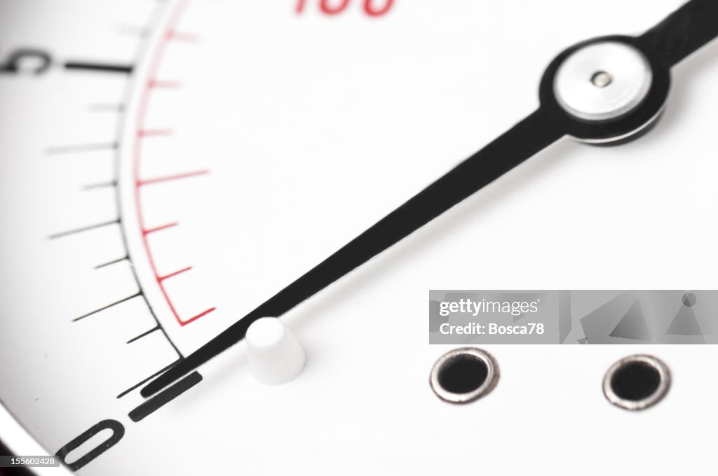 Pressure gauge detail