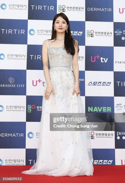Bae Suzy attends the 2nd Blue Dragon Series Awards at Paradise City Hotel on July 19, 2023 in Incheon, South Korea.