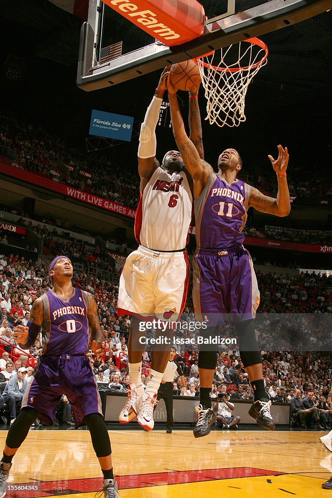 Phoenix Suns v Miami Heat