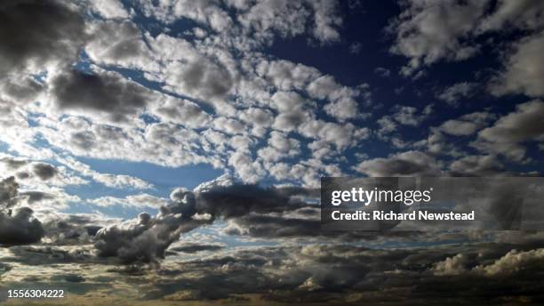 cloud formations - storm clouds sun stock pictures, royalty-free photos & images