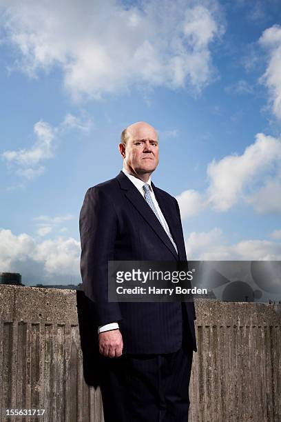 Businessman and current CEO of Aggreko Rupert Soames is photographed for Management Today on November 17, 2011 in London, England.