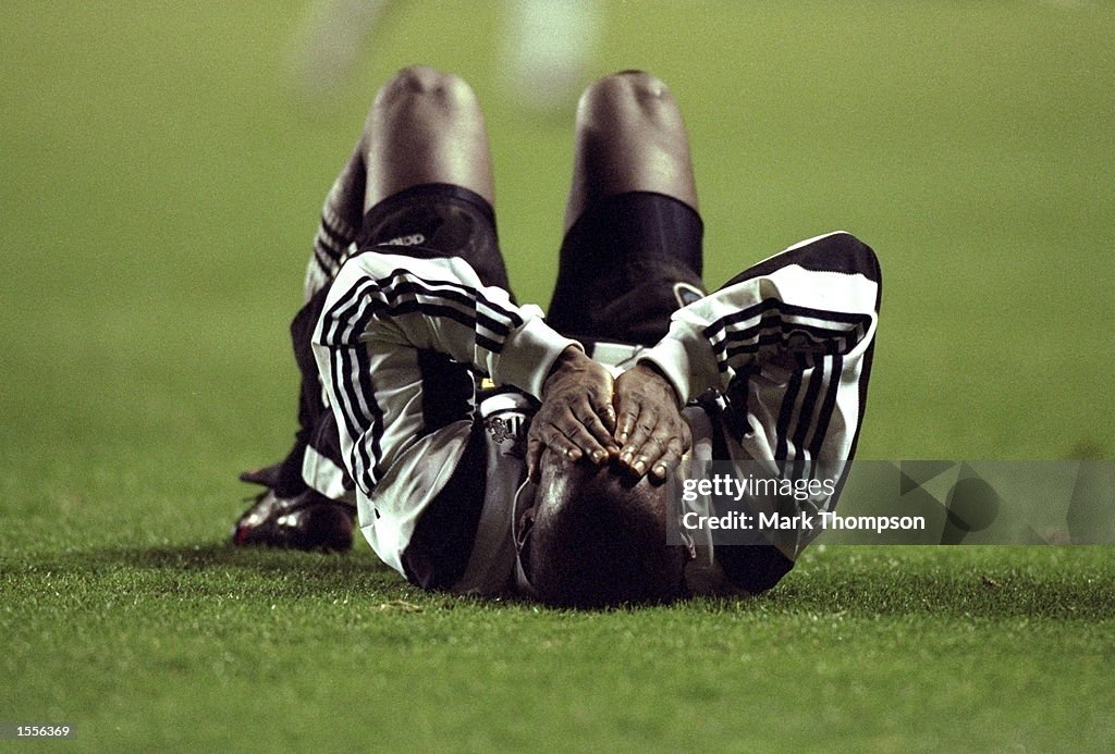 Faustino Asprilla of Newcastle United