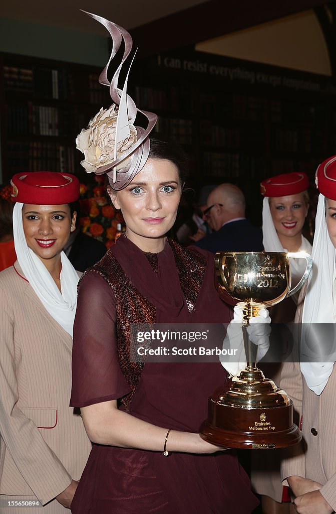 Celebrities Attend The Melbourne Cup