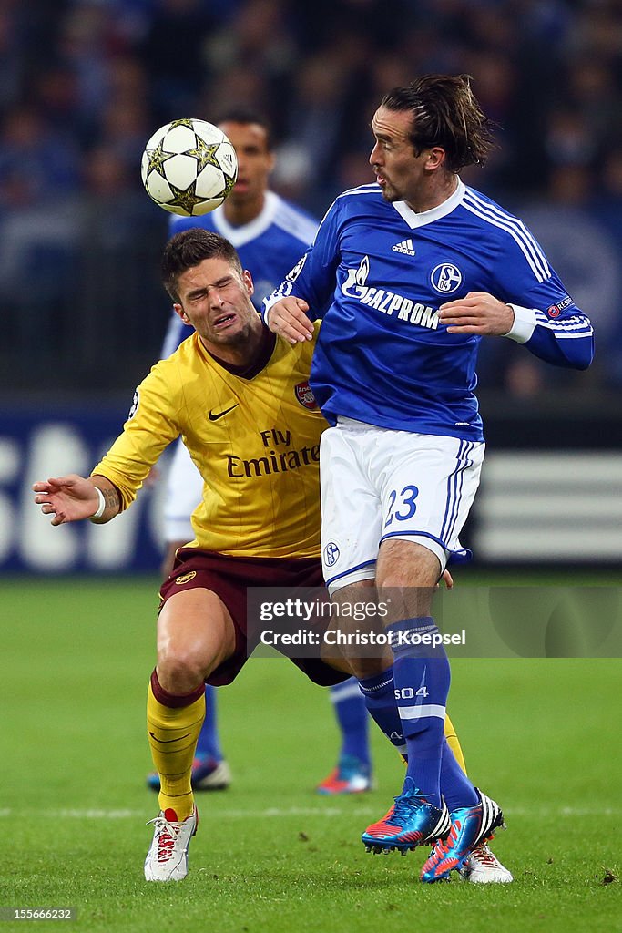 FC Schalke 04 v Arsenal FC - UEFA Champions League
