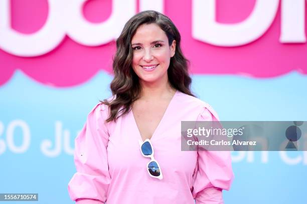 Marta Pombo attends the 'Barbie' premiere at the Gran Teatro Caixabank on July 19, 2023 in Madrid, Spain.
