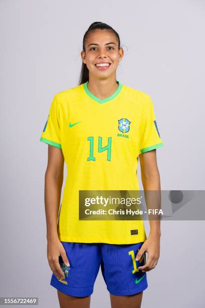 Lauren of Brazil poses for a portrait during the official FIFA Women's World Cup Australia & New Zealand 2023 portrait session on July 19, 2023 in...