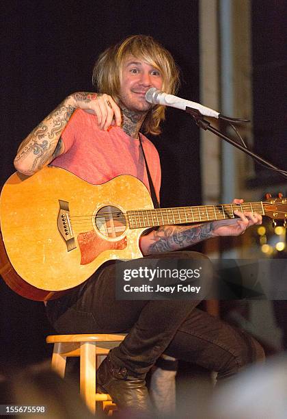 Craig Owens performs at The Irving Theater on November 4, 2012 in Indianapolis, Indiana.