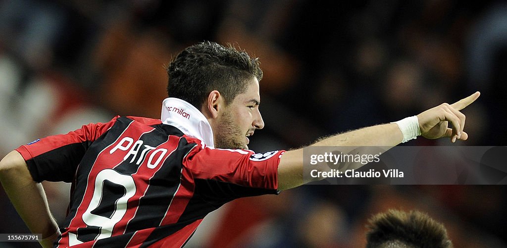 AC Milan v Malaga CF - UEFA Champions League